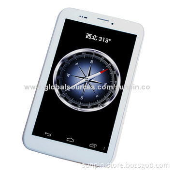 Factory Price 7-inch Dual SIM 3G tablet phones call PC, Android, Supports Wi-fi/FM/GPS/Bluetooth
